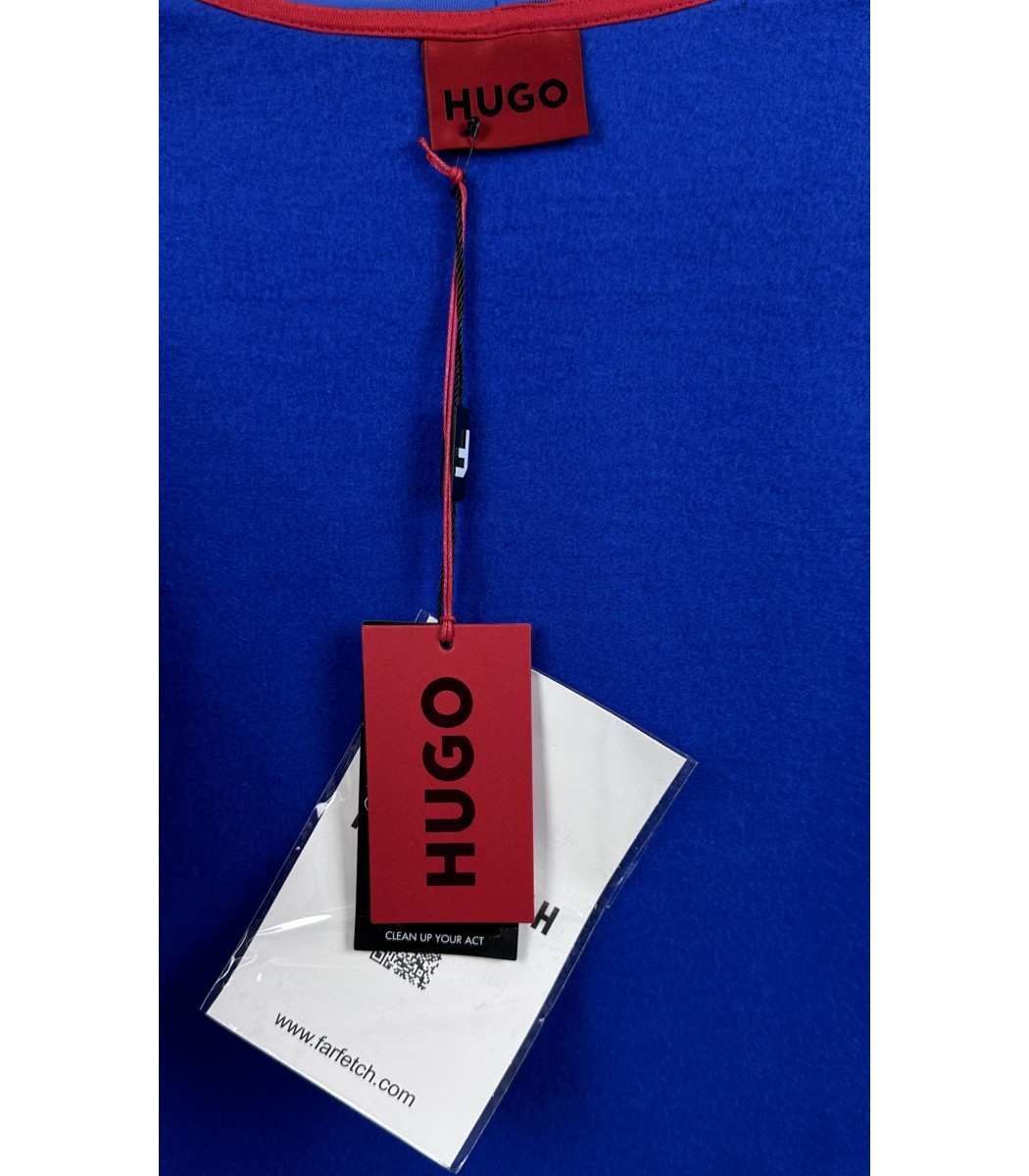 Синий спортивный костюм на флисе Hugo Boss HB2009-18