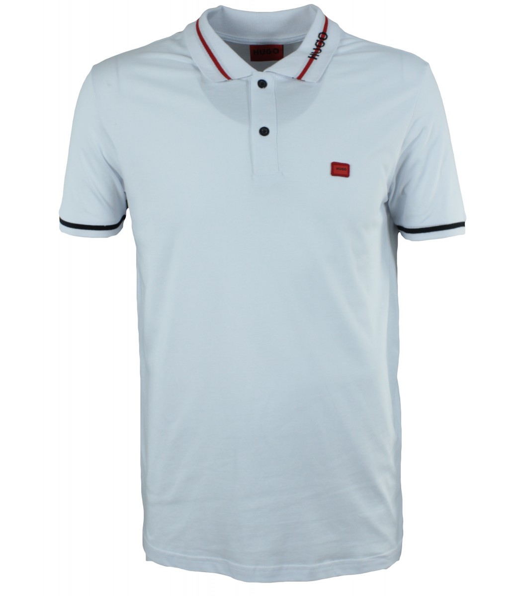 Белая футболка поло Hugo Boss 53454-3