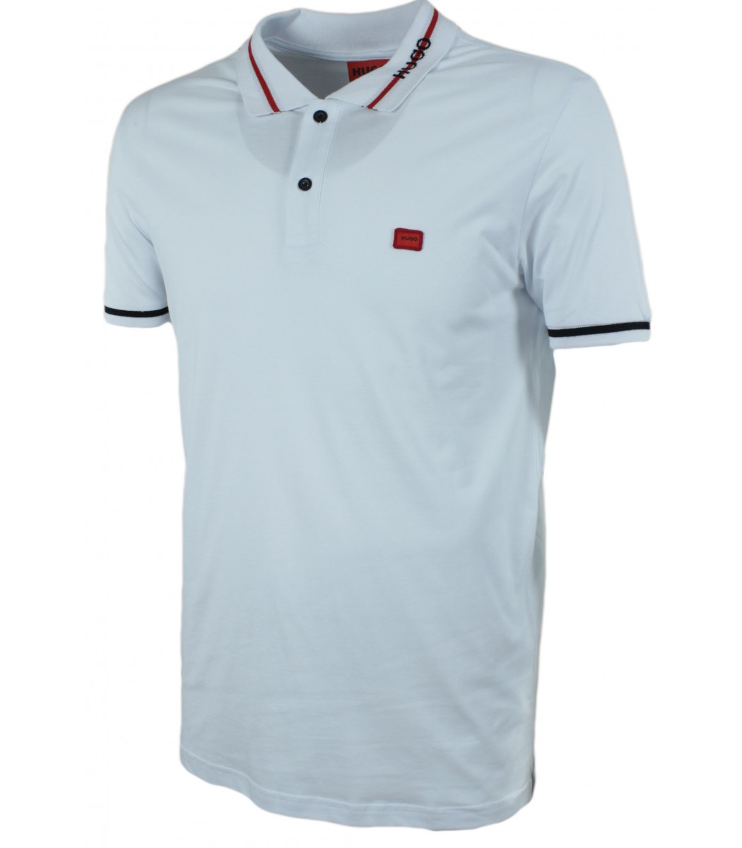 Белая футболка поло Hugo Boss 53454-3