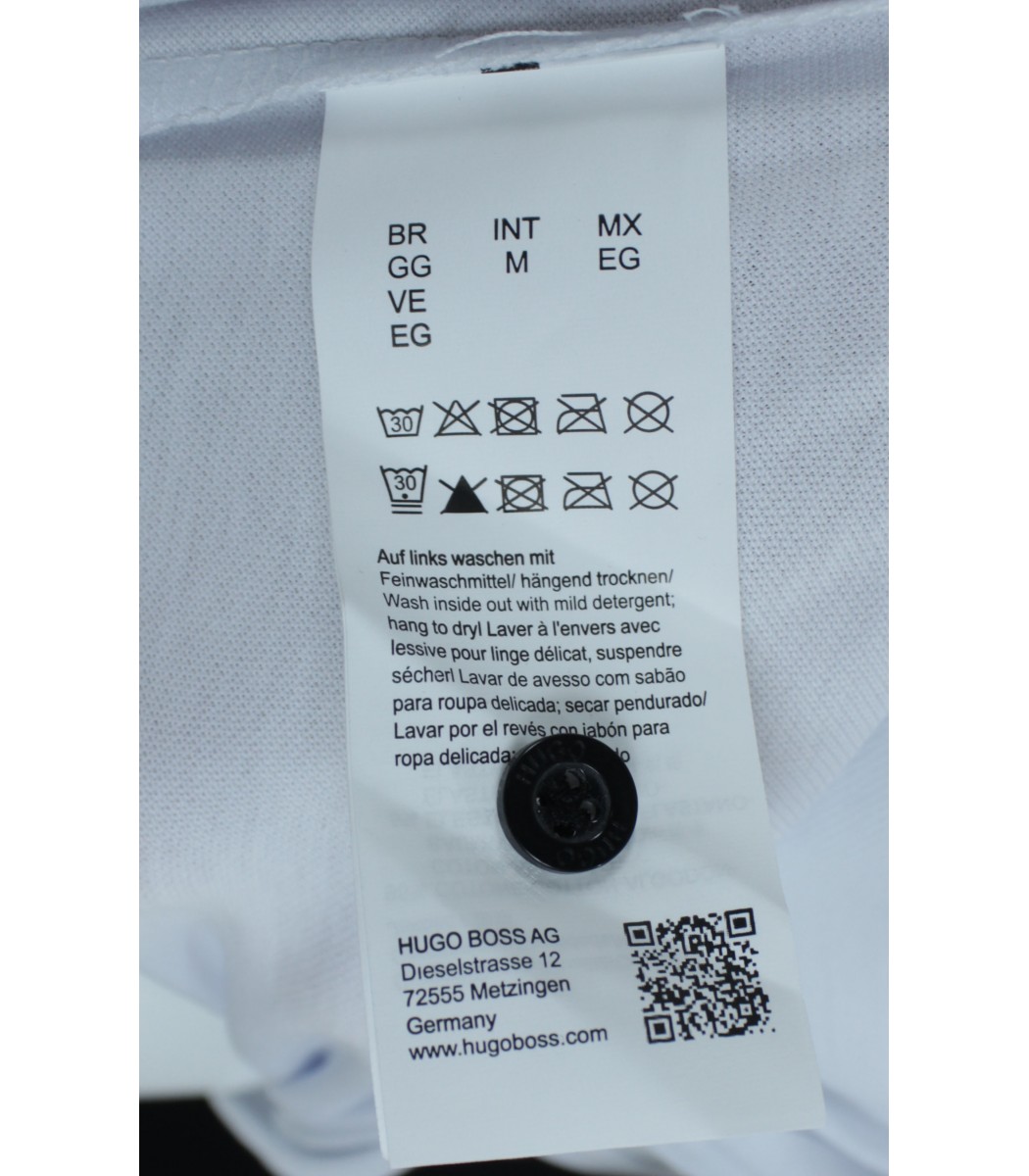 Белая футболка поло Hugo Boss 53454-3