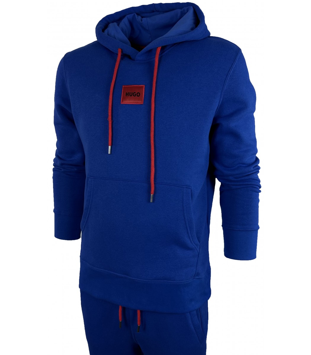 Синий спортивный костюм на флисе Hugo Boss HB2009-18