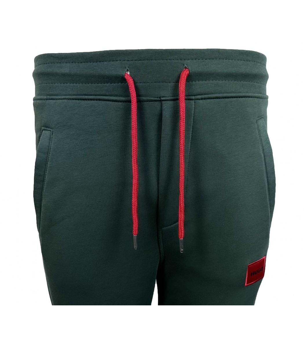 Зеленый спортивный костюм на флисе Hugo Boss HB2009-11