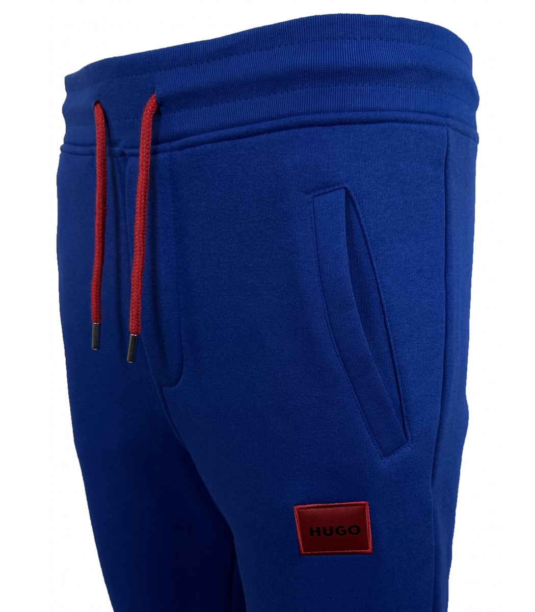 Синий спортивный костюм на флисе Hugo Boss HB2009-18