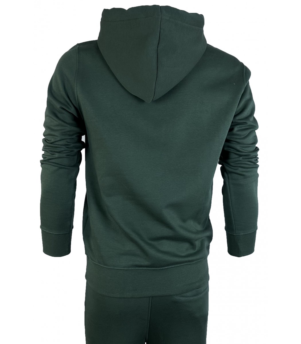 Зеленый спортивный костюм на флисе Hugo Boss HB2009-11