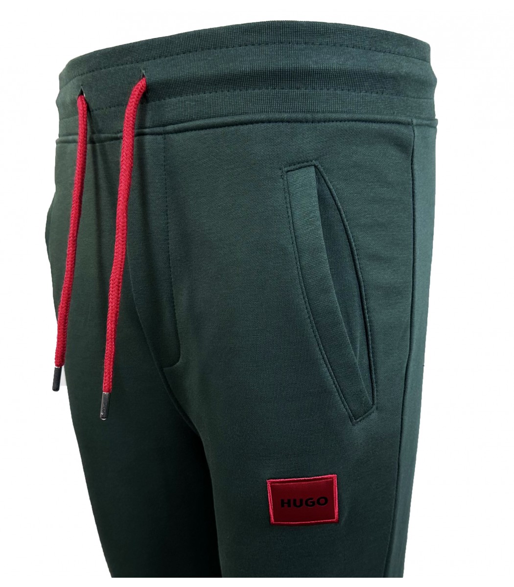 Зеленый спортивный костюм на флисе Hugo Boss HB2009-11