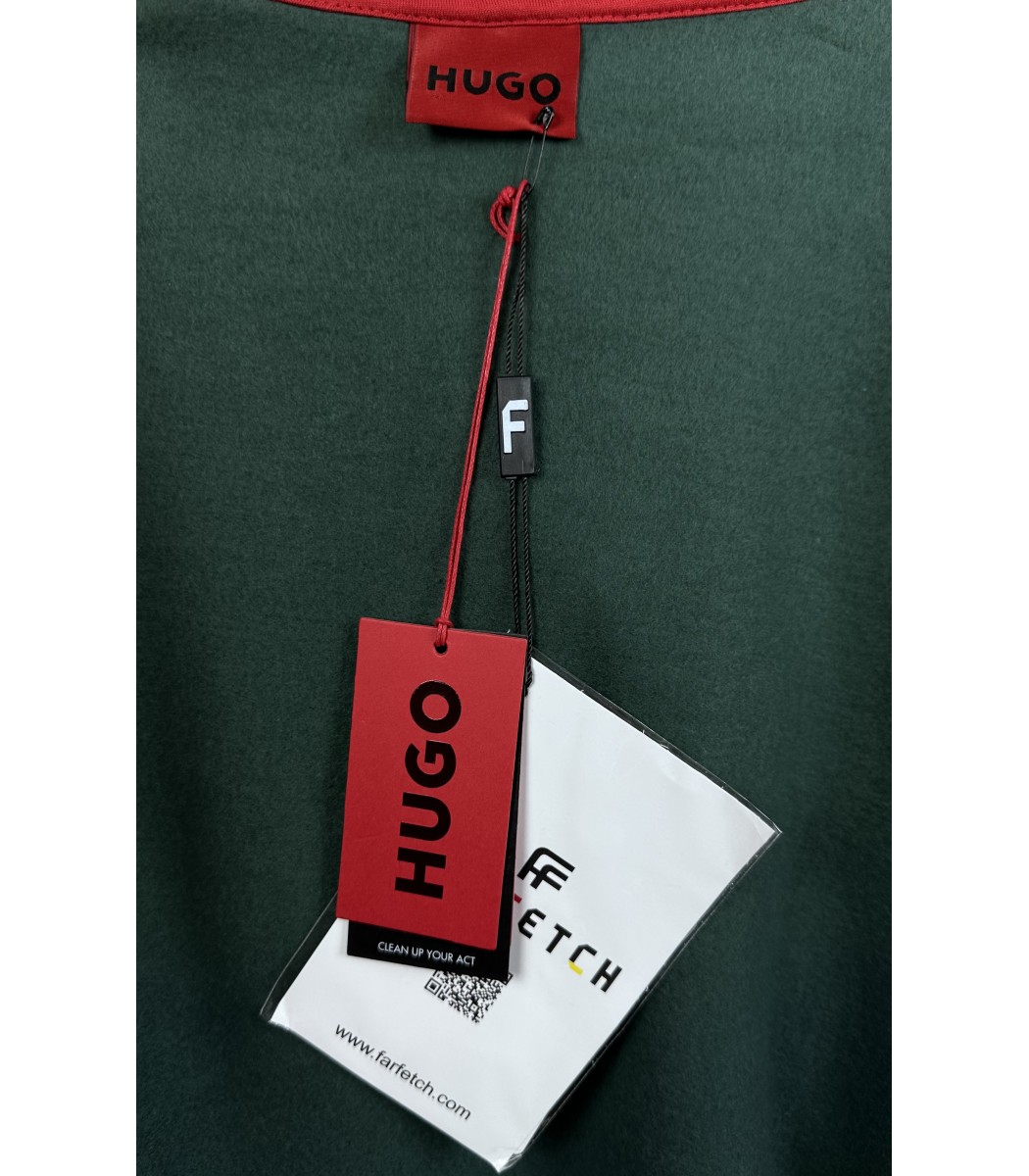 Зеленый спортивный костюм на флисе Hugo Boss HB2009-11