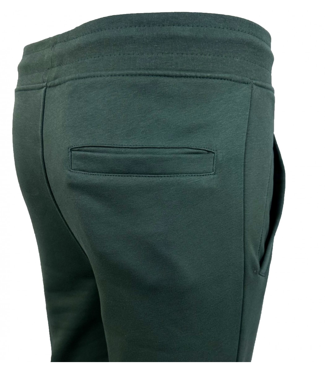 Зеленый спортивный костюм на флисе Hugo Boss HB2009-11