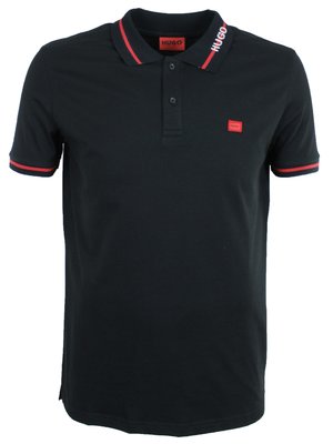 Черная футболка поло Hugo Boss 53454-1
