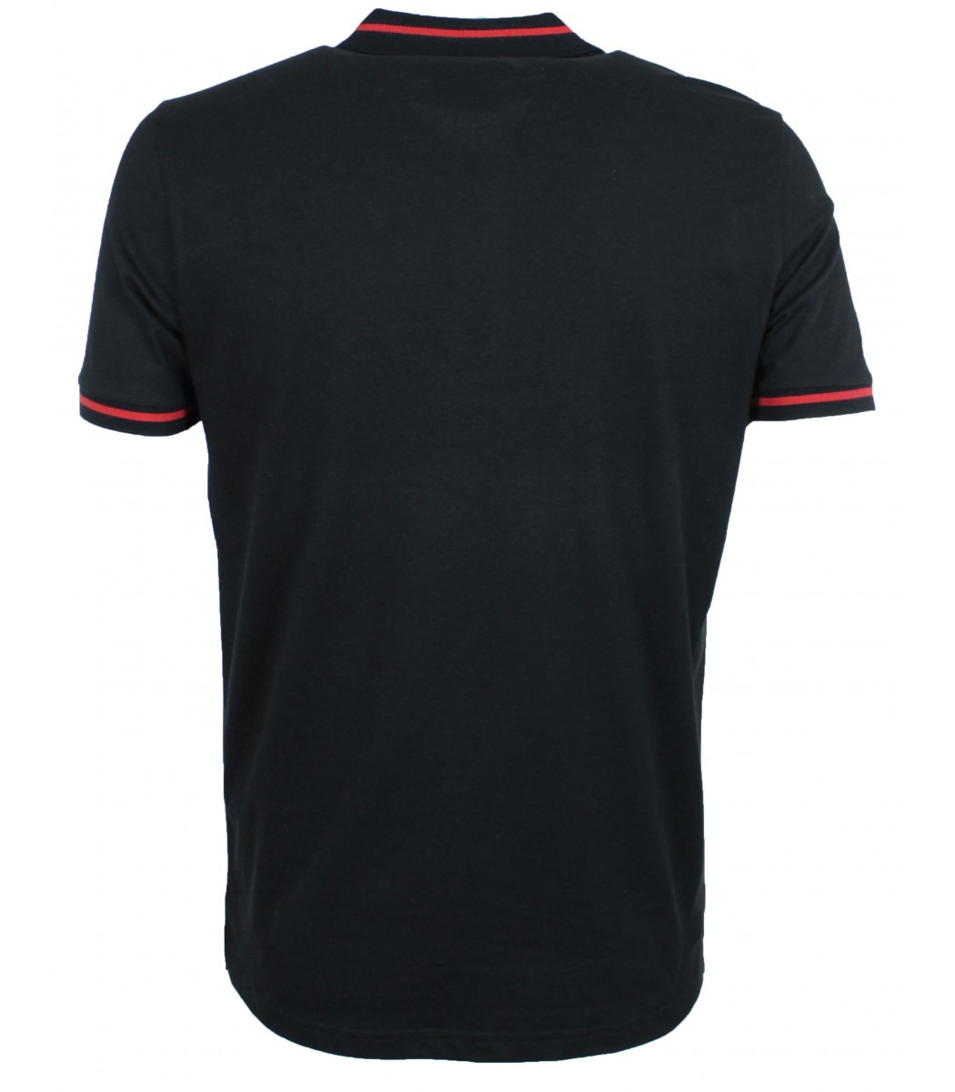 Черная футболка поло Hugo Boss 53454-1
