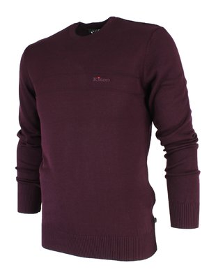 Бордовый джемпер Kiton 0015-1