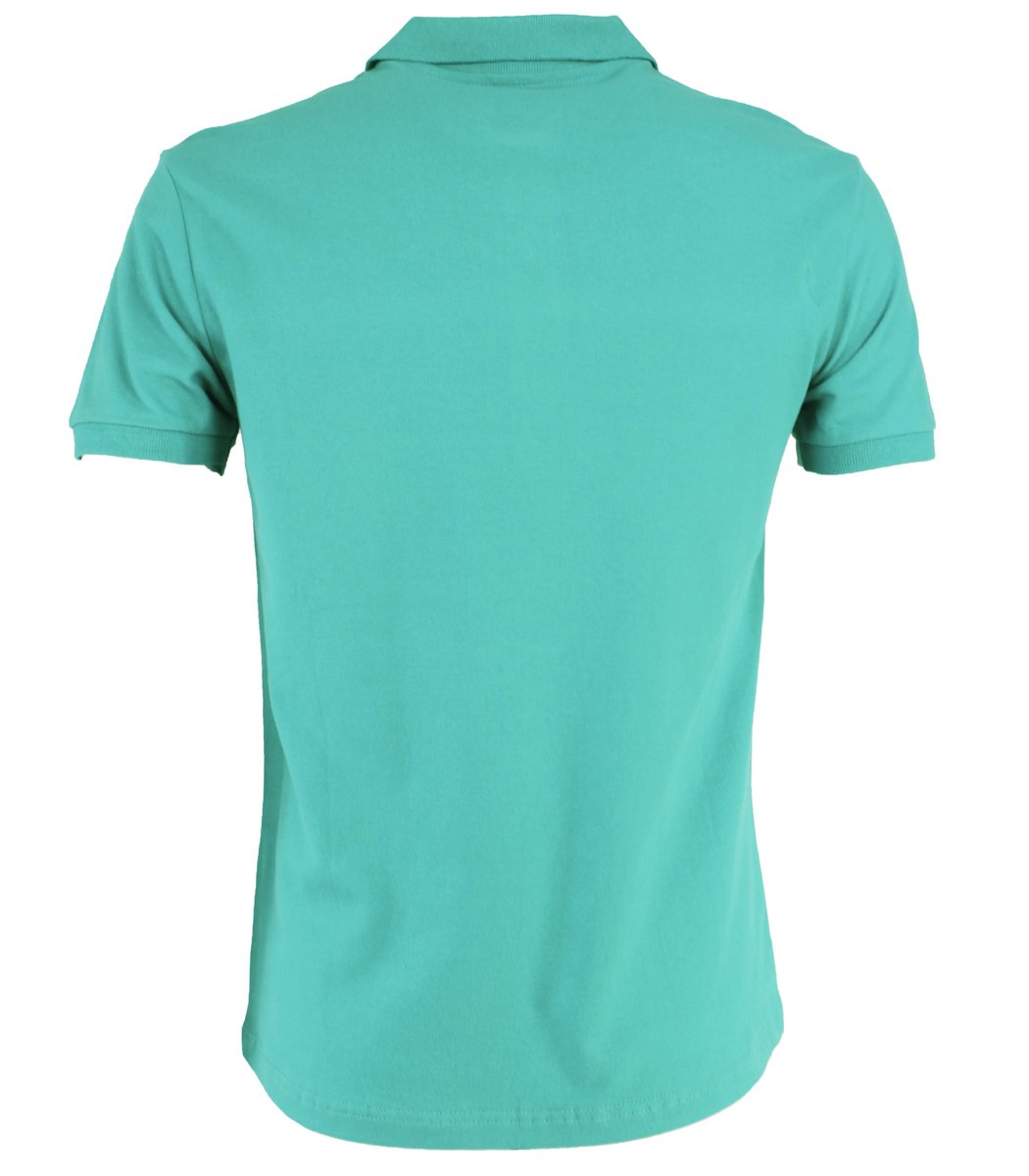 Мятная футболка поло Lacoste  LC2-19