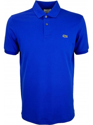 Синяя футболка поло Lacoste LC2-4