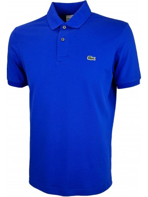 Синяя футболка поло Lacoste LC2-4