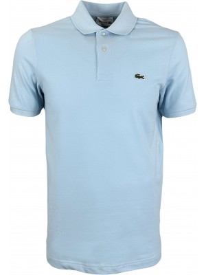 Светло-голубой футболка поло Lacoste LC2-15