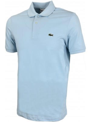 Светло-голубой футболка поло Lacoste LC2-15