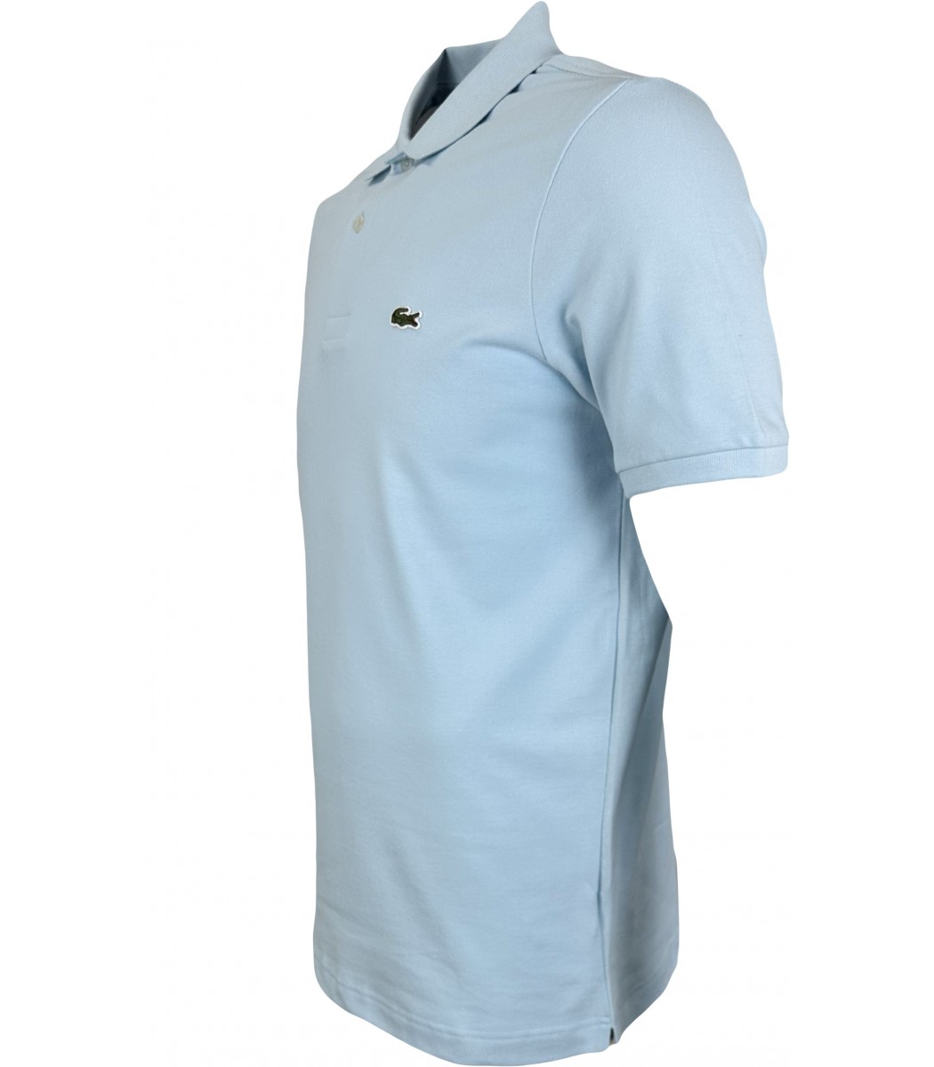 Светло-голубой футболка поло Lacoste LC2-15