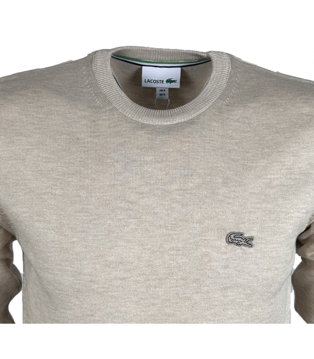 Бежевый джемпер Lacoste 1909-13