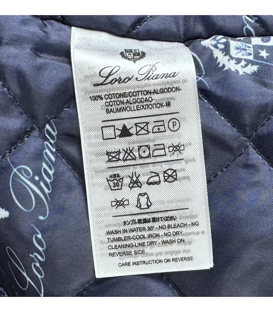 Темно-синяя куртка Loro Piana LP6577-2