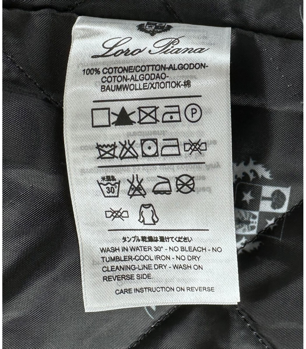 Черная куртка Loro Piana LP6577-1