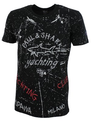 Черная футболка Paul&Shark 53418-1