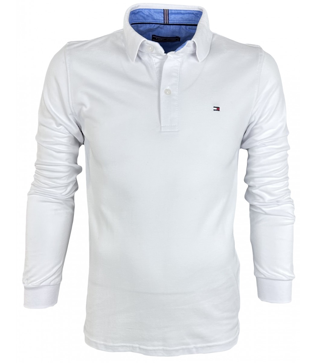 Белое с длинным рукавом Tommy Hilfiger TH4711-3