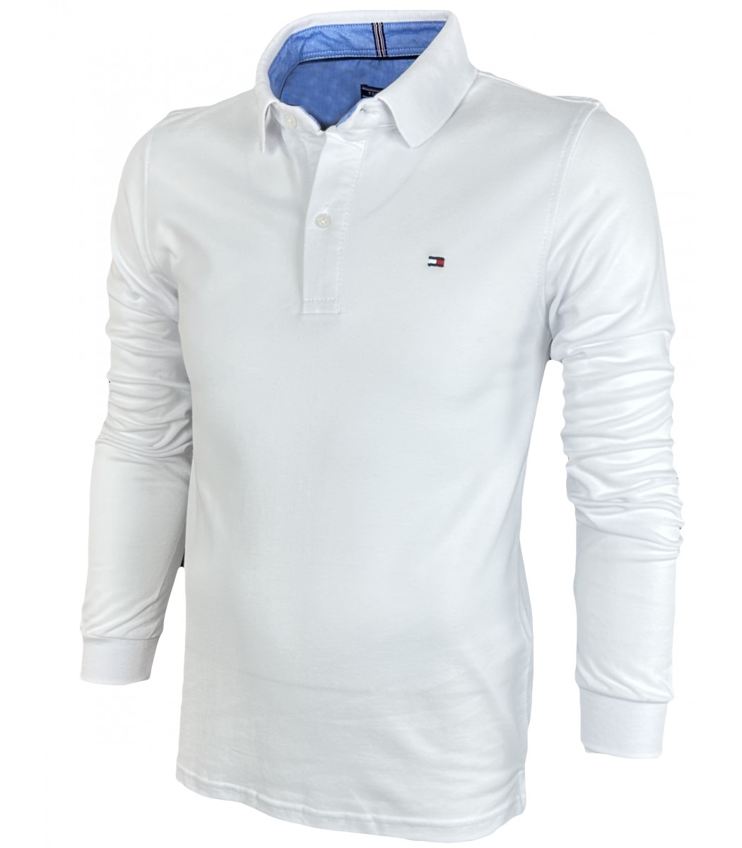 Белое с длинным рукавом Tommy Hilfiger TH4711-3