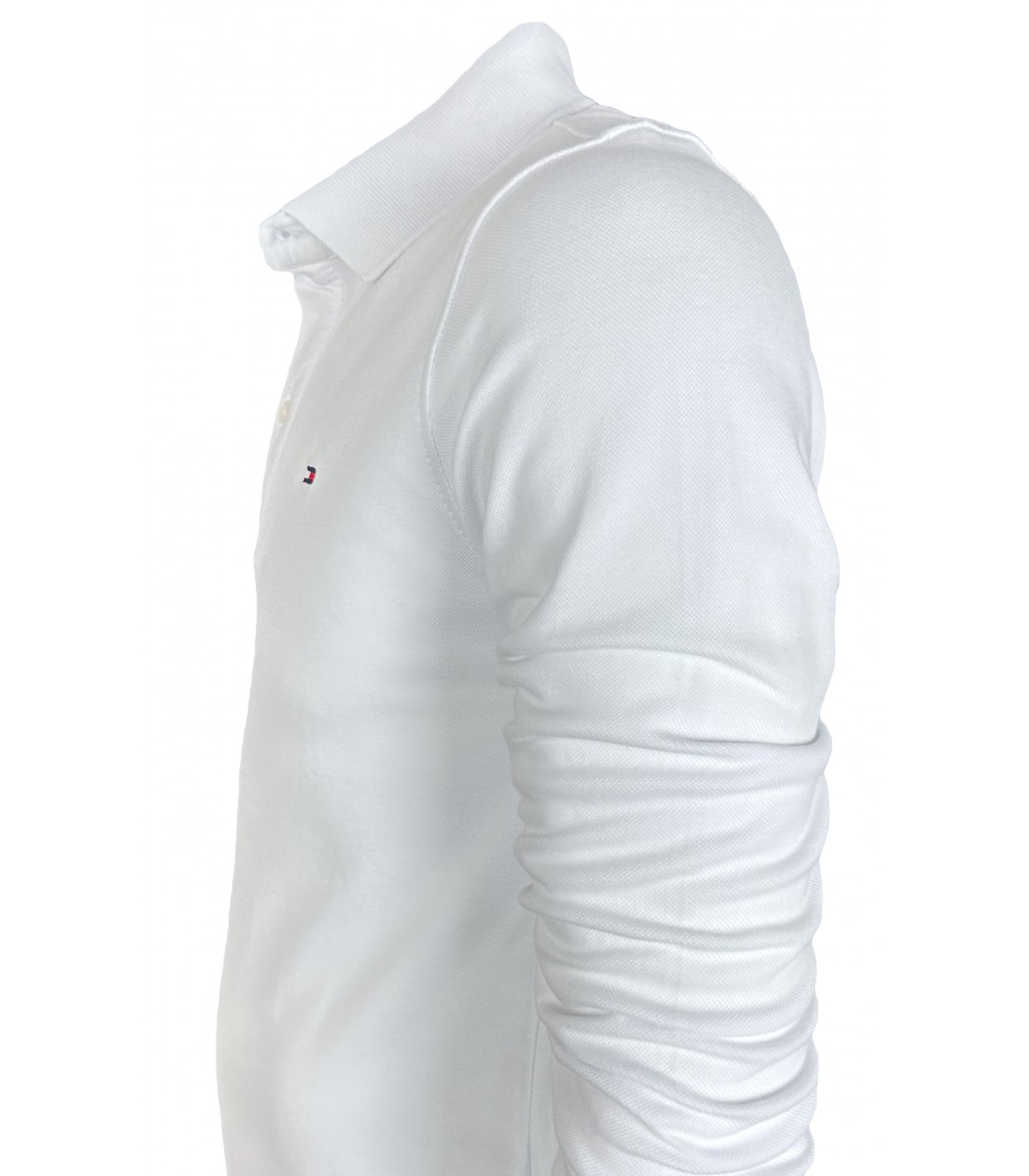 Белое с длинным рукавом Tommy Hilfiger TH4711-3