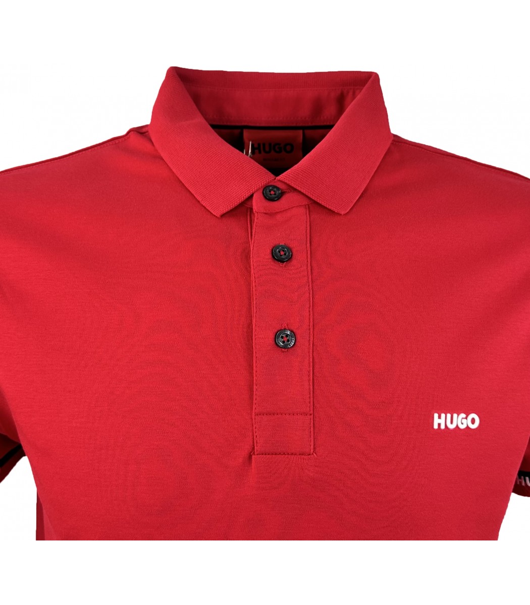 Купить - Красная футболка поло Hugo Boss 14-882-6-14-882-6 - в интернет ...