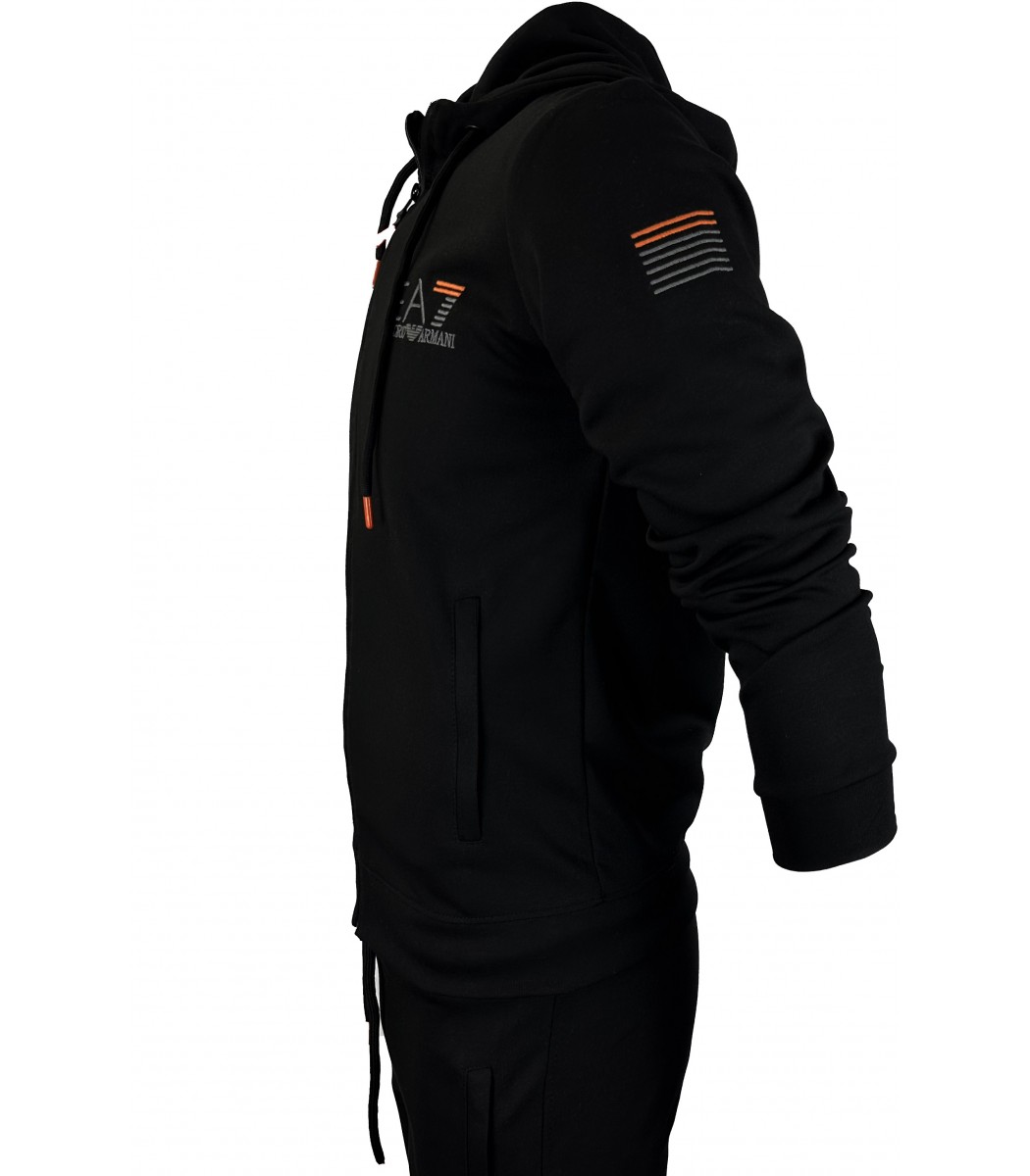 Купить - Черный спортивный костюм Emporio Armani EA7 2407-2407 - в ...