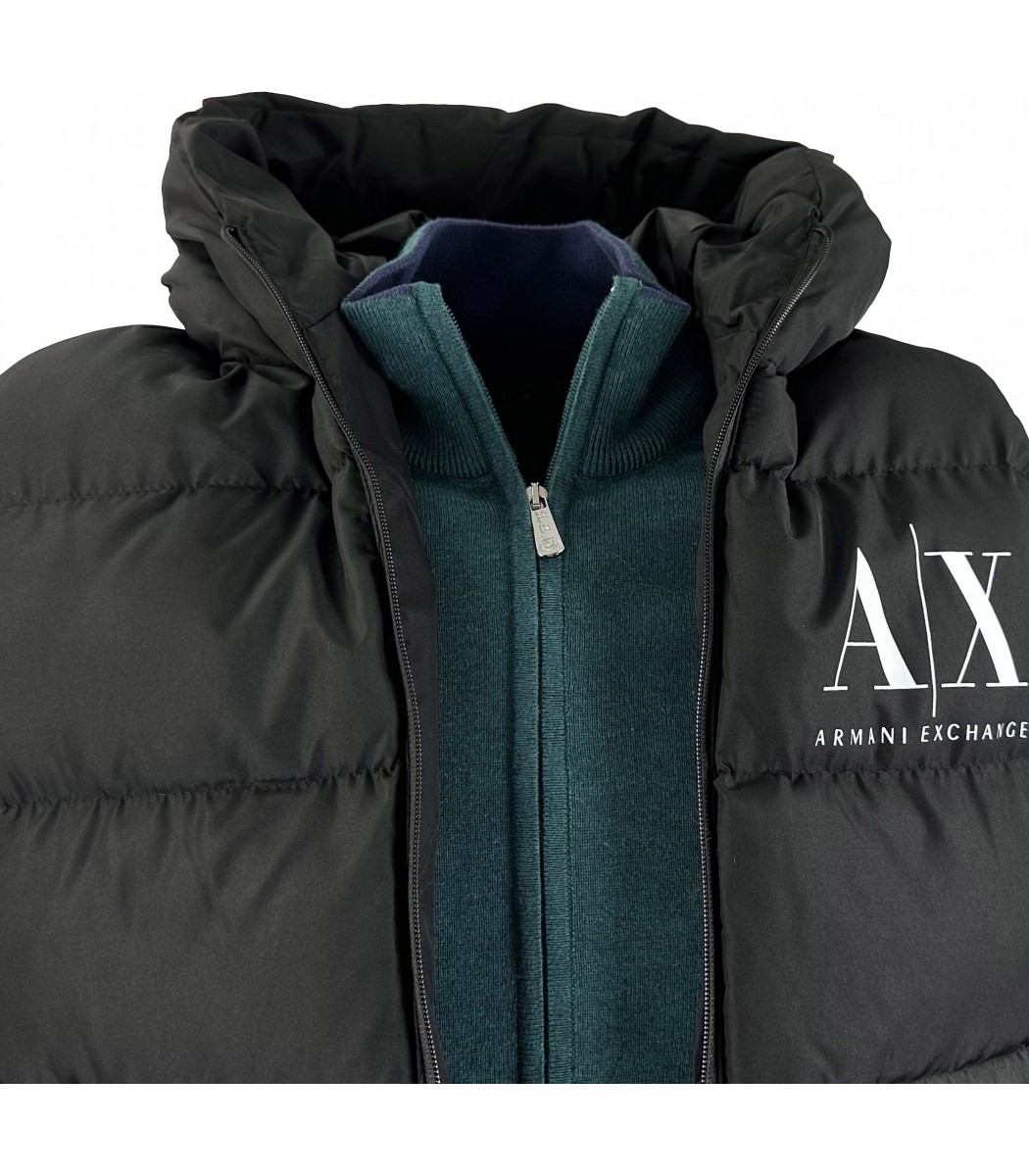 Купить - Черная жилетка Armani Exchange 2033-1-2033-1 - в интернет ...