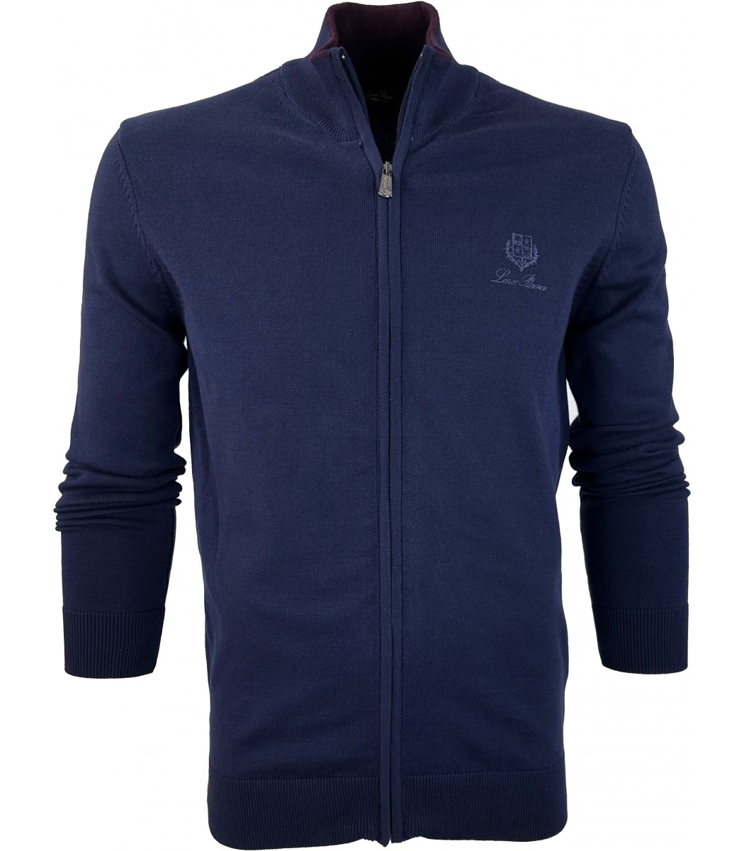 Купить - Темно-синяя кофта Loro Piana 7953-2-7953-2 - в интернет ...