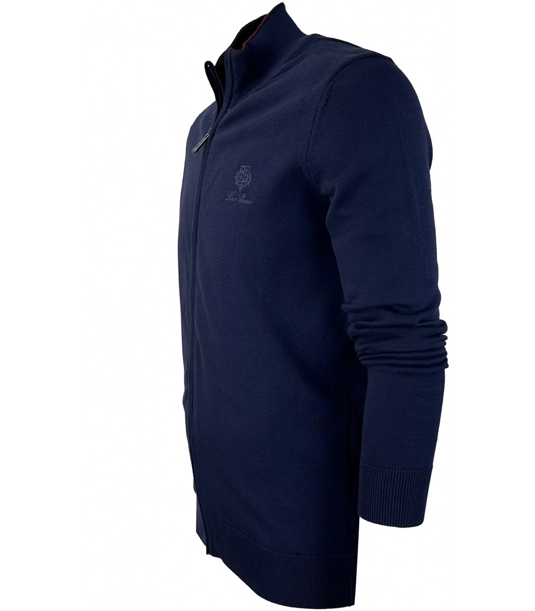 Купить - Темно-синяя кофта Loro Piana 7953-2-7953-2 - в интернет ...