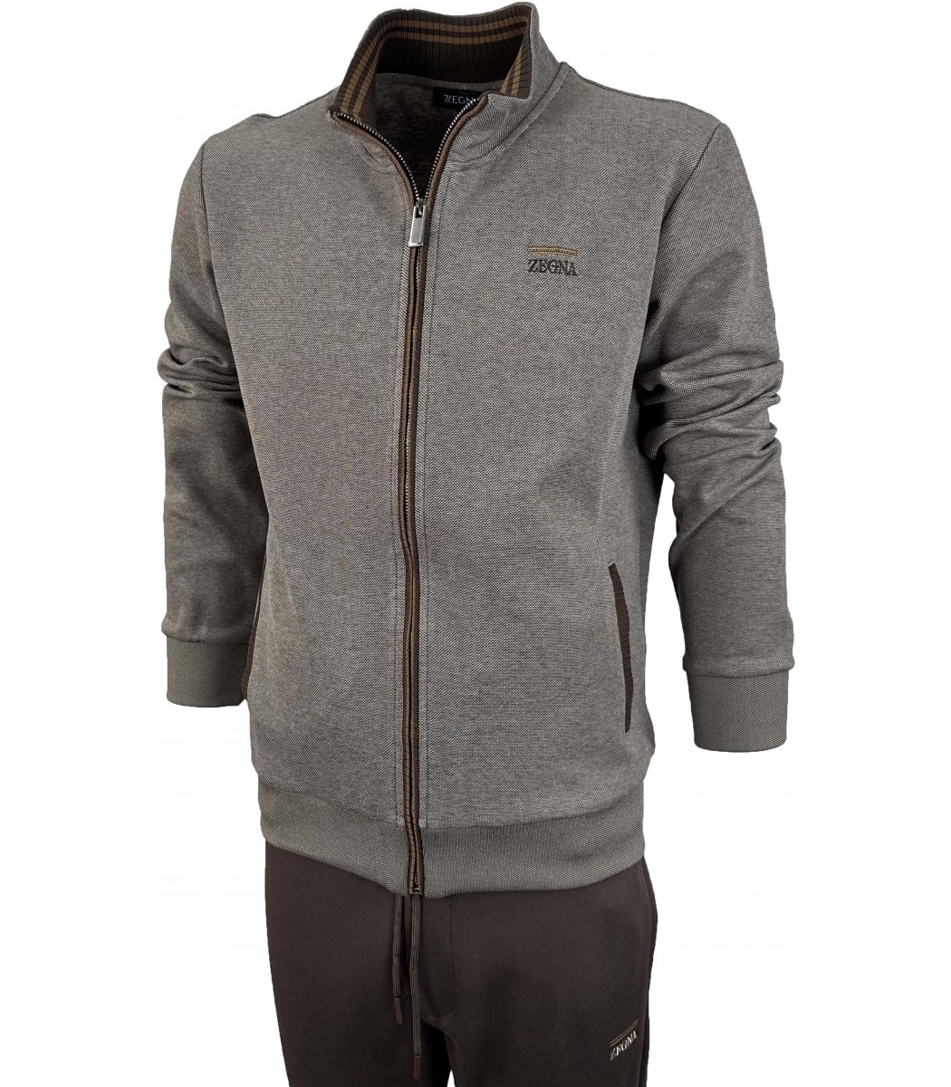 Купить - Коричневый спортивный костюм Zegna 13600-5-13600-5 - в ...