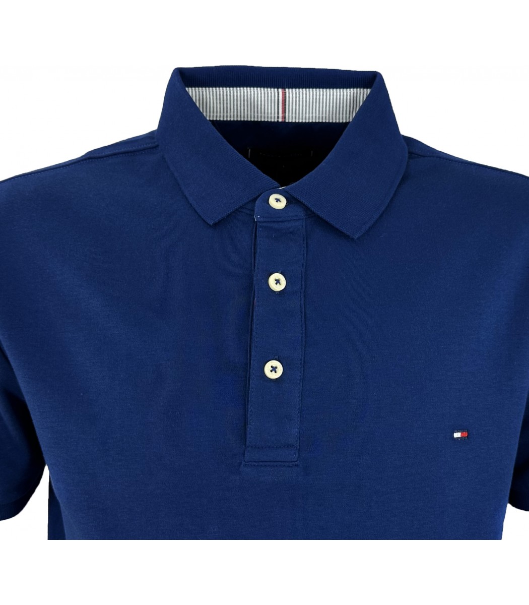 Купить - Синяя футболка поло Tommy Hilfiger 14-682-4-14-682-4 - в ...