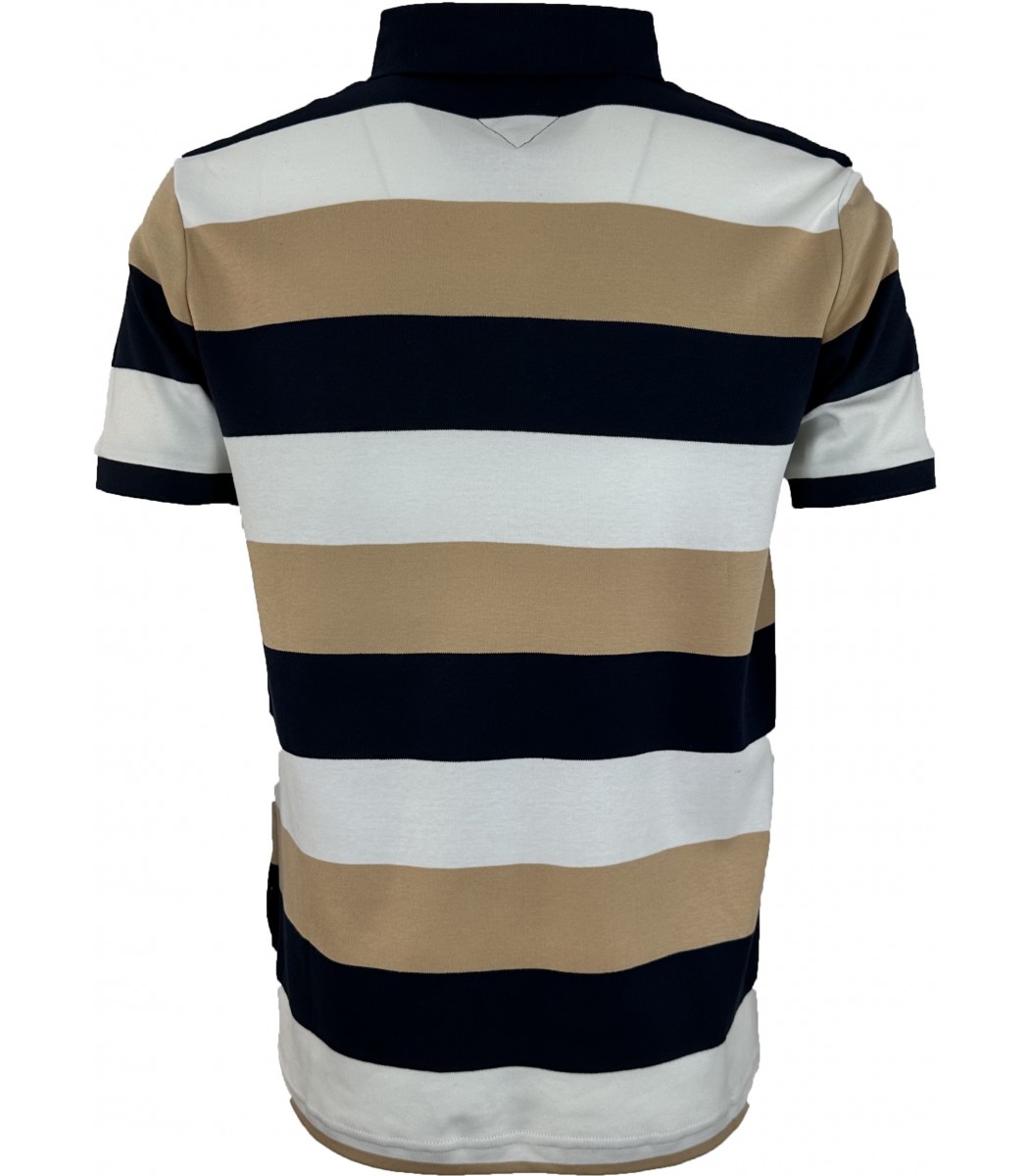 Купить - Бежевая футболка поло Tommy Hilfiger 15-232-13-15-232-13 - в ...