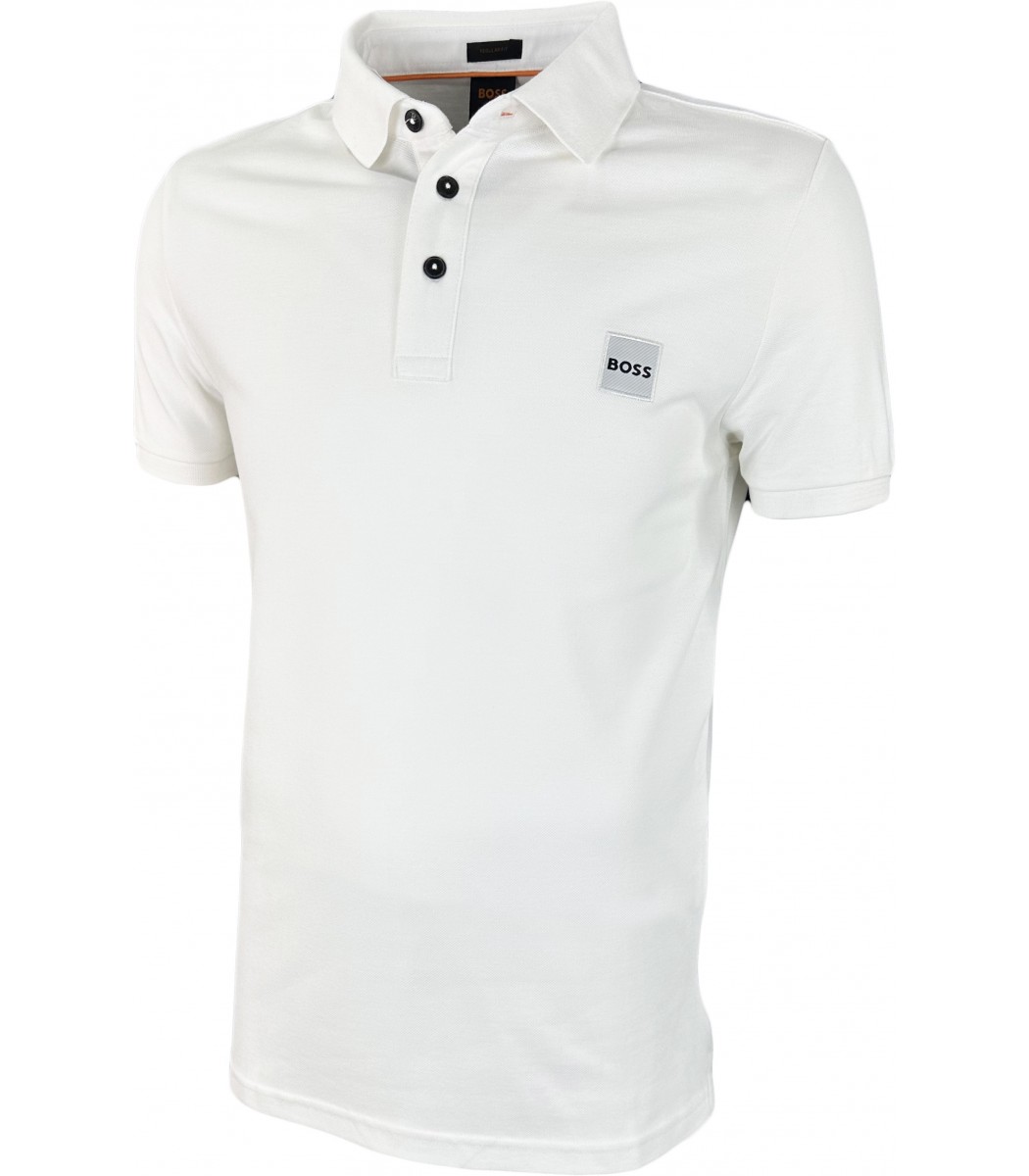 Купить - Белая футболка поло Hugo Boss 13-923-3-13-923-3 - в интернет ...