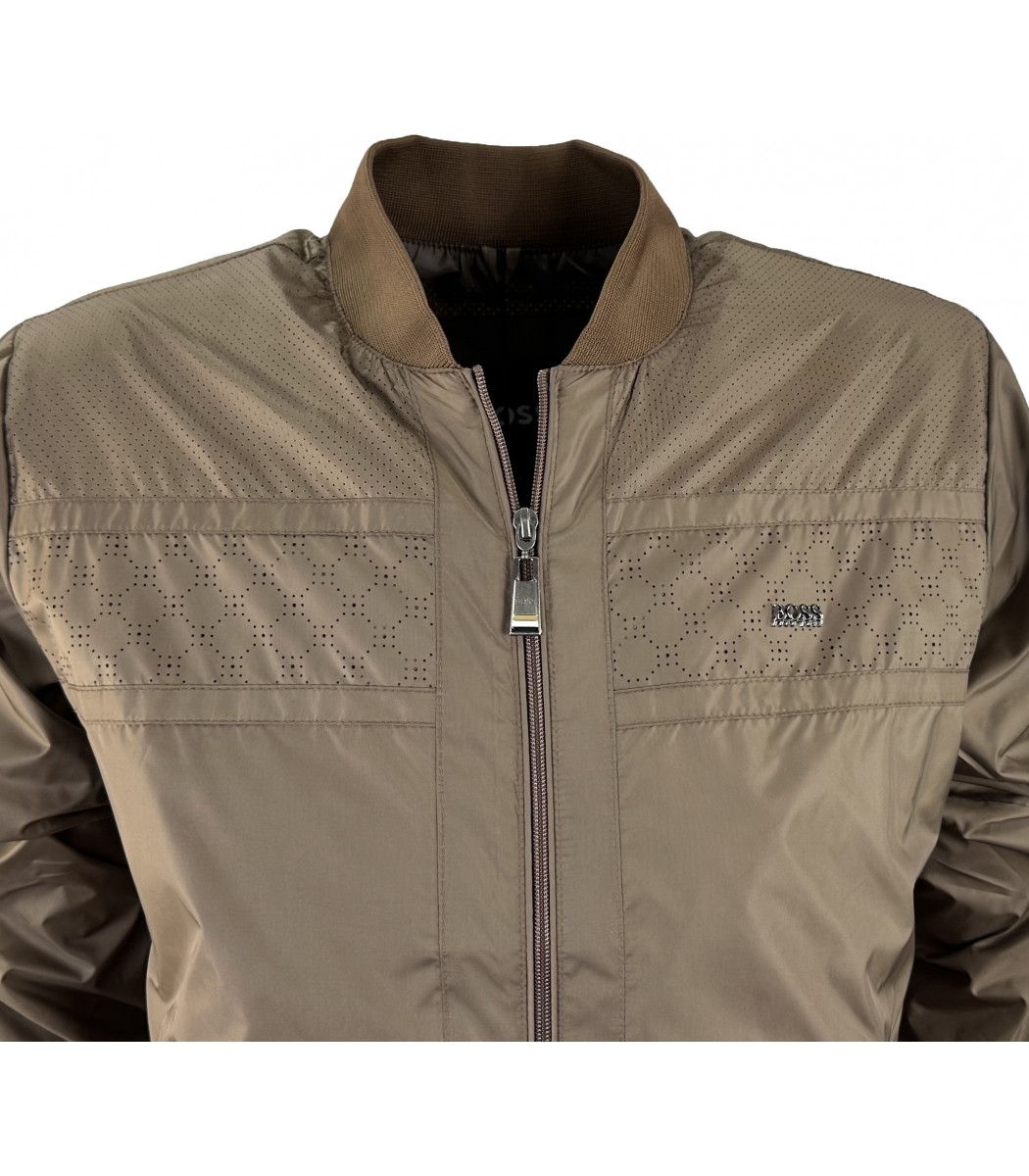Купить - Коричневая ветровка Hugo Boss 5221-38-5221-38 - в интернет ...