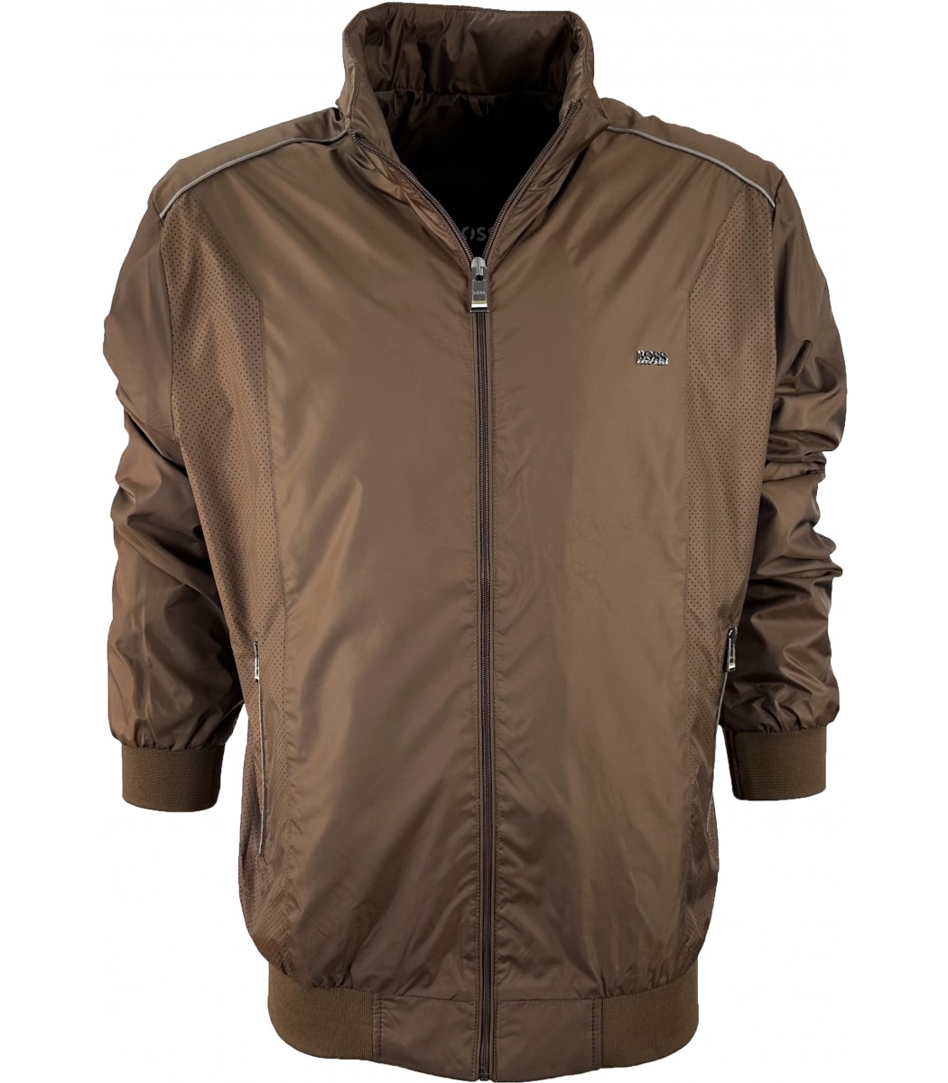 Купить - Коричневая ветровка Hugo Boss 5219-38-5219-38 - в интернет ...